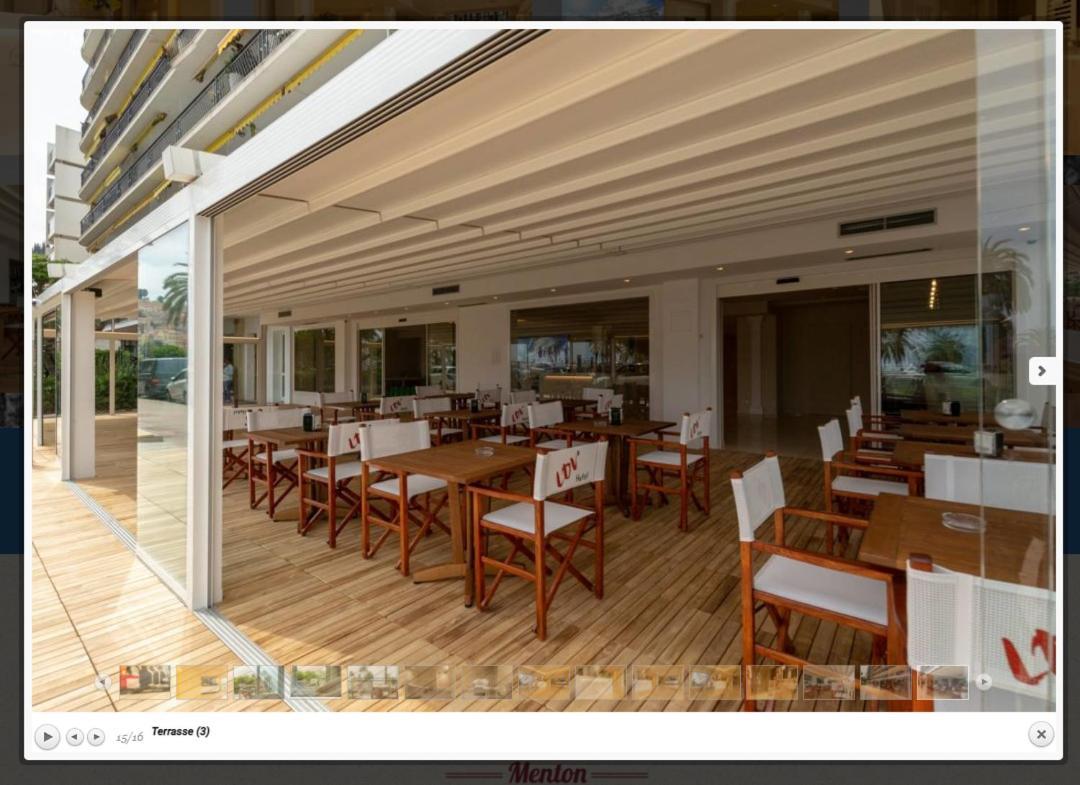 La Dolce Vita Hotel Menton Eksteriør billede
